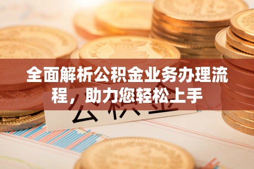 衡南全面解析公积金业务办理流程，助力您轻松上手