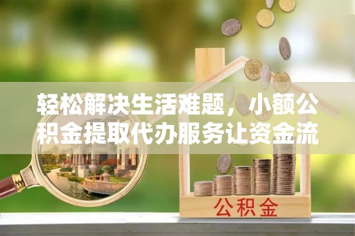 衡南轻松解决生活难题，小额公积金提取代办服务让资金流动更便捷