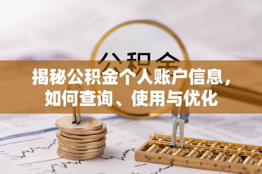 衡南揭秘公积金个人账户信息，如何查询、使用与优化