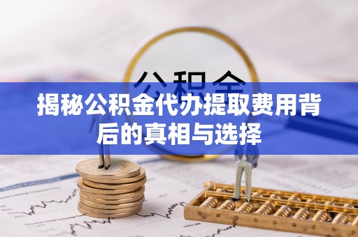衡南揭秘公积金代办提取费用背后的真相与选择