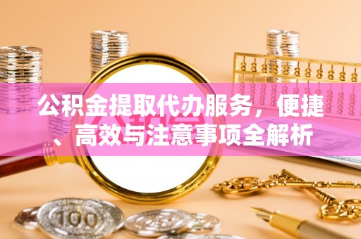 衡南公积金提取代办服务，便捷、高效与注意事项全解析
