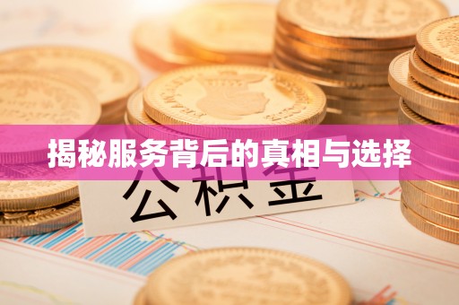 衡南揭秘服务背后的真相与选择