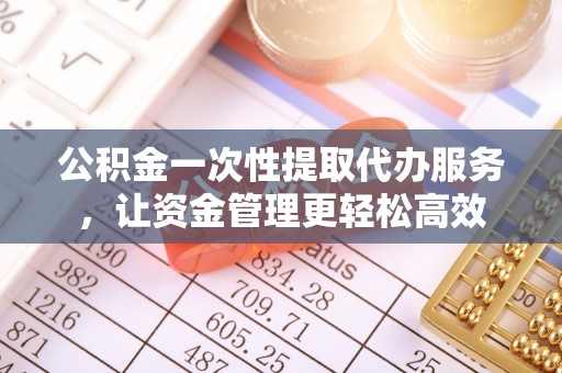 衡南公积金一次性提取代办服务，让资金管理更轻松高效