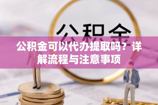 衡南公积金可以代办提取吗？详解流程与注意事项